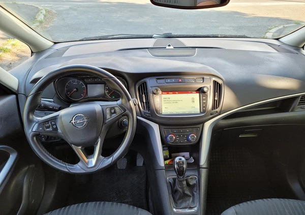 Opel Zafira cena 53500 przebieg: 177000, rok produkcji 2017 z Bolesławiec małe 46
